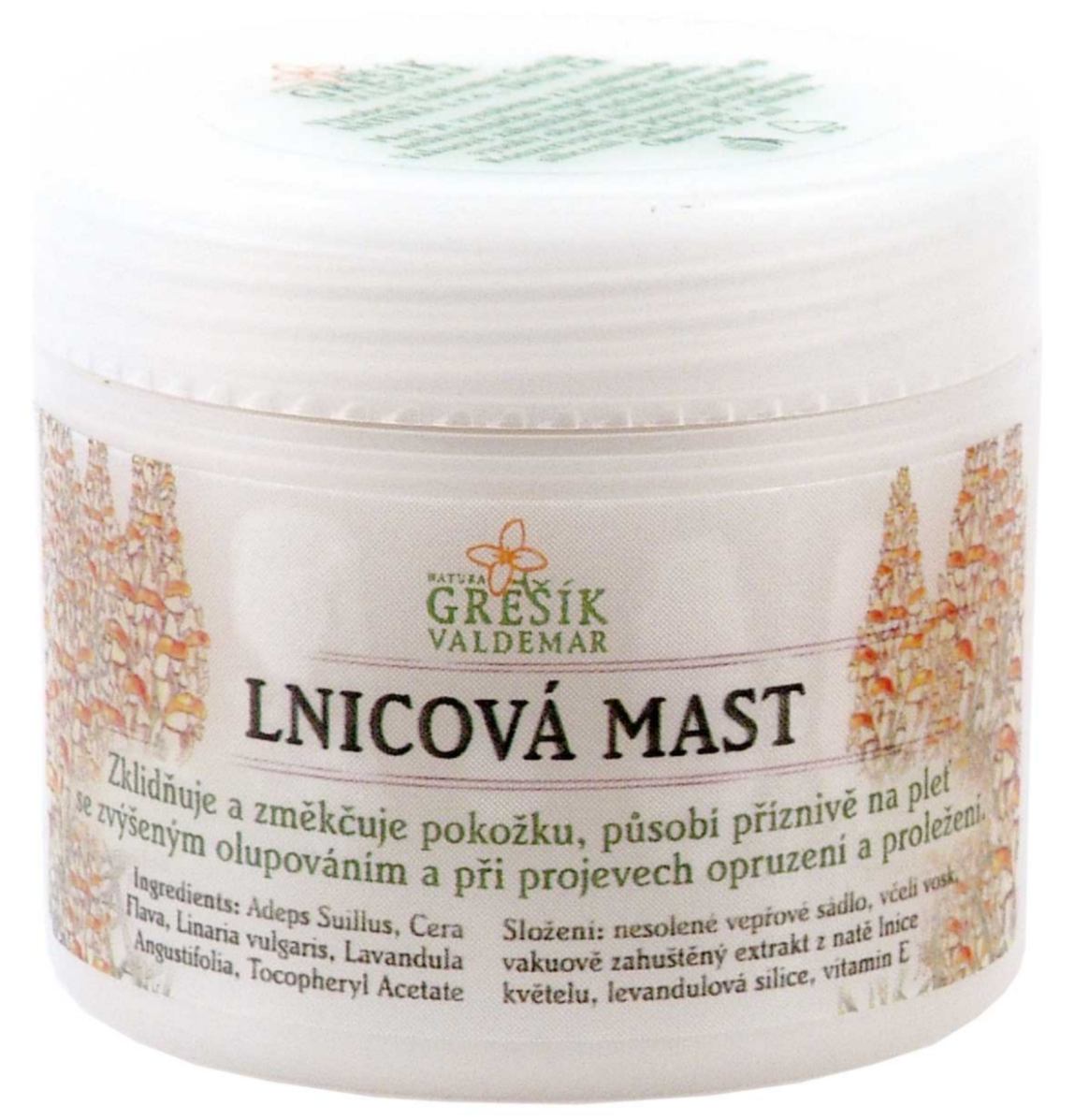 Grešík Lnicová mast 50g