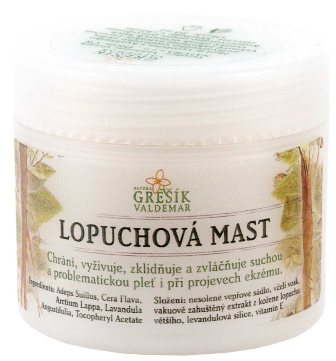 Grešík Lopuchová mast 50g