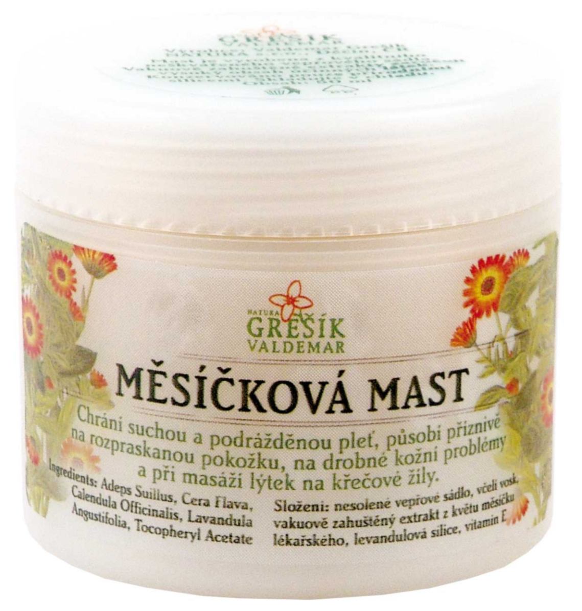 Grešík Měsíčková mast 50g