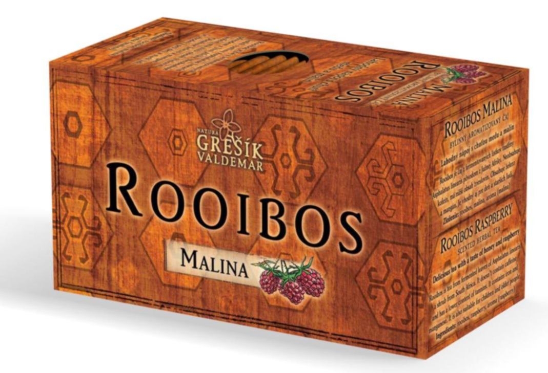 Grešík Rooibos Malina n.s. 20 x 1,5 g
