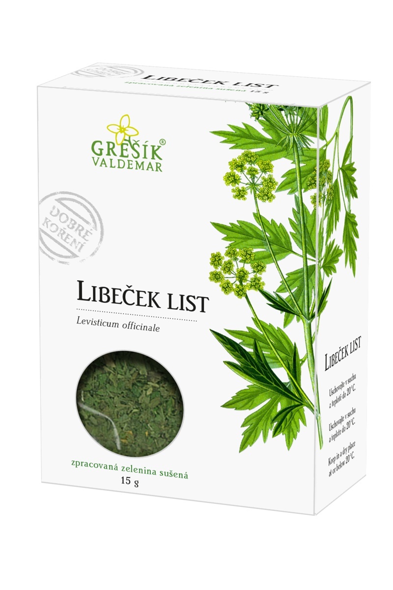 Grešík Libeček list 15g