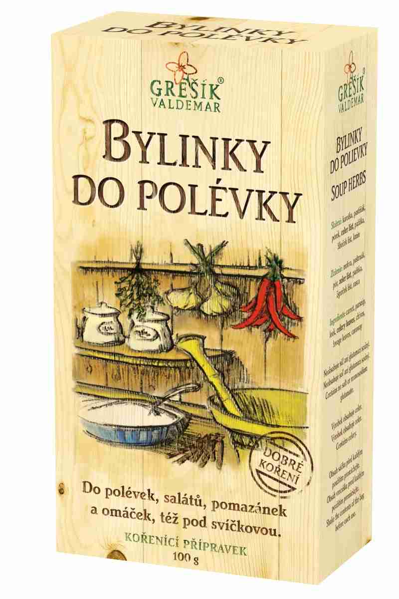 Grešík Bylinky do polévky Balení: 100 g