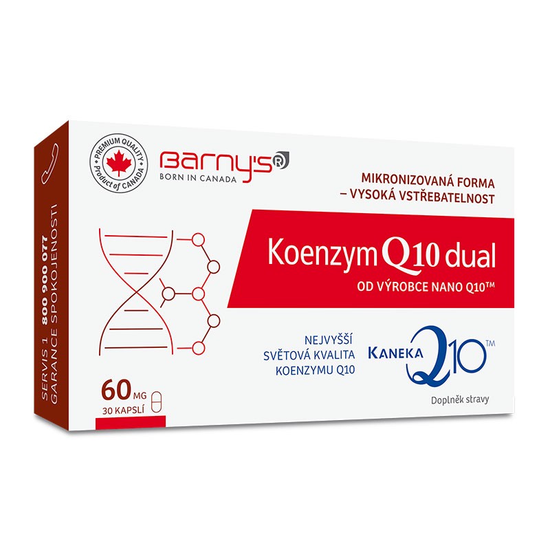 Barny´s Koenzym Q10 Dual 60mg 30 kapslí