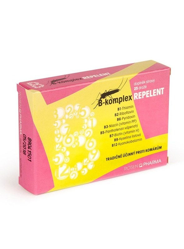 Rosenpharma Rosen B-komplex Repelent 25 dražé