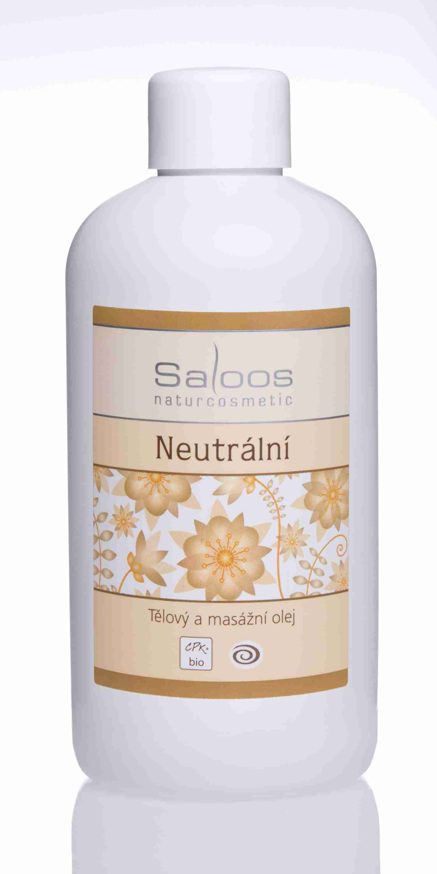 Saloos Bio Neutrální - tělový a masážní olej Balení: 250 ml