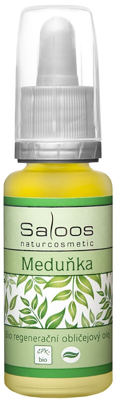 Saloos Bio Meduňka - regenerační obličejový olej Balení: 20 ml