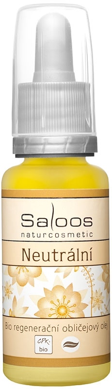 Saloos Bio Neutrální - regenerační obličejový olej Balení: 20 ml