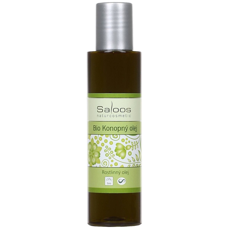 Saloos Bio Konopný olej lisovaný za studena Balení: 125 ml