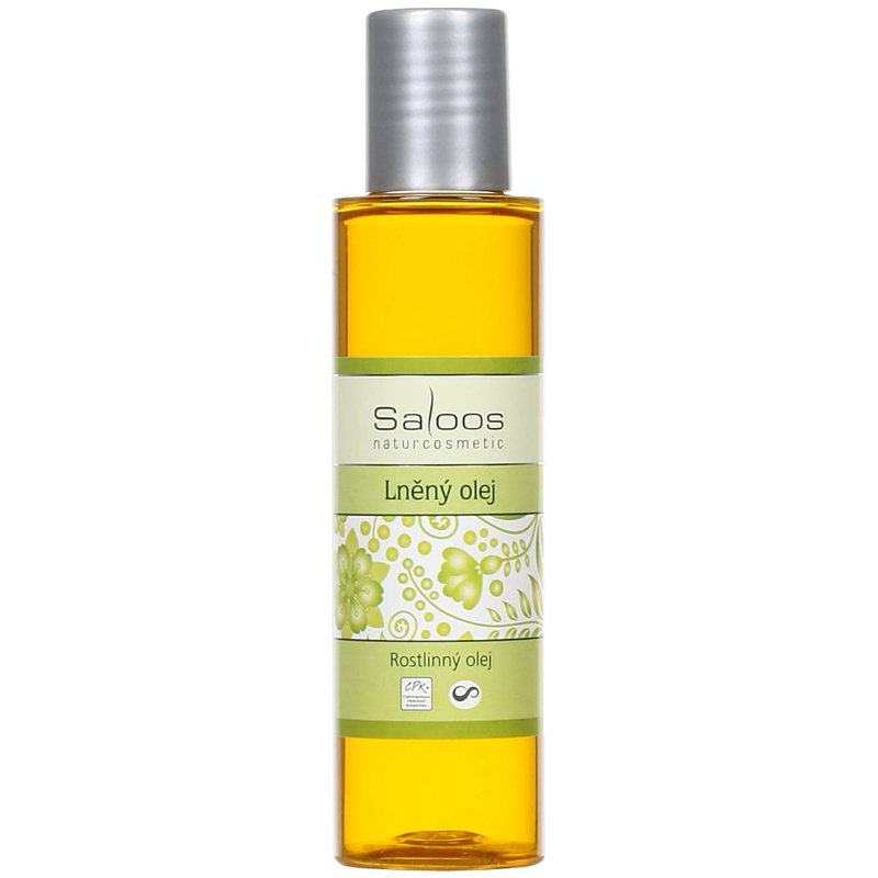 Saloos Lněný olej lisovaný za studena Balení: 125 ml