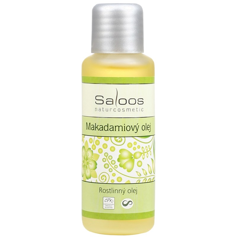 Saloos Makadamiový olej lisovaný za studena Balení: 50 ml