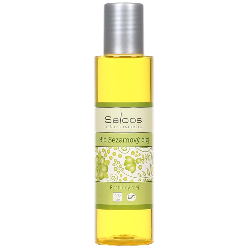 Saloos Bio Sezamový olej lisovaný za studena Balení: 125 ml