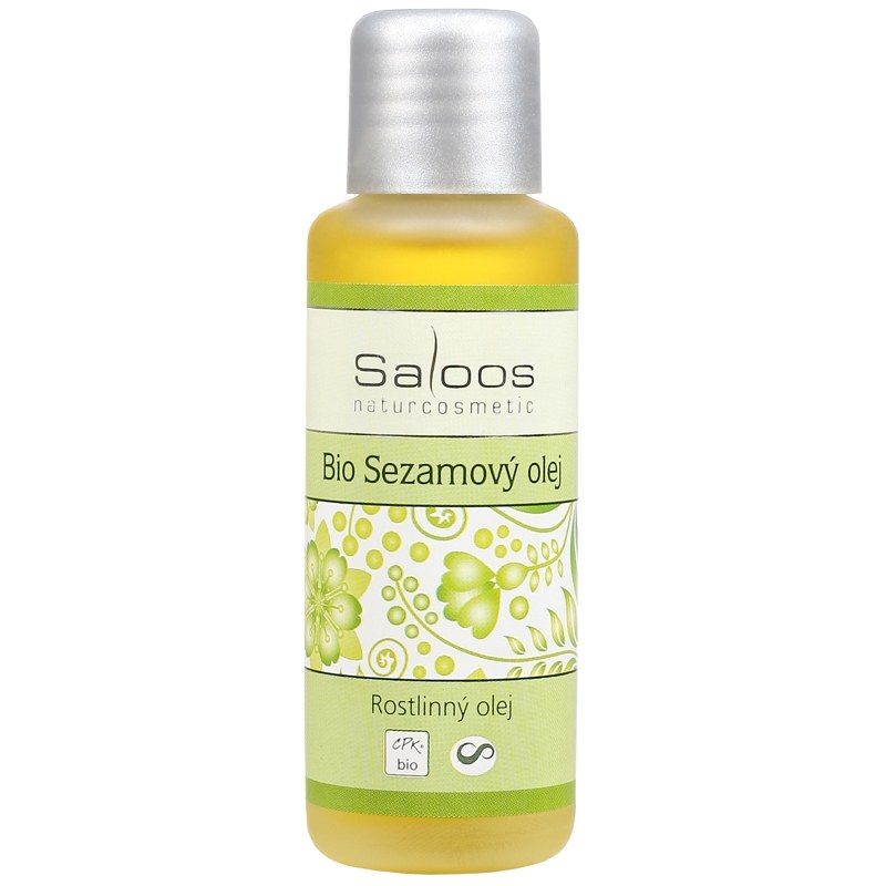 Saloos Bio Sezamový olej lisovaný za studena Balení: 50 ml