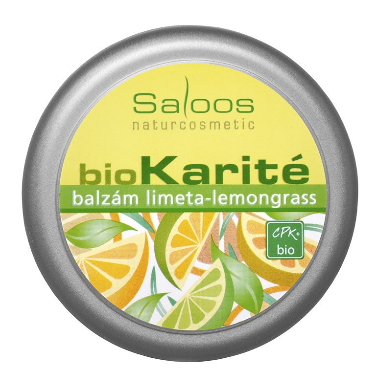 Saloos Bio Karité balzám - Limeta-lemongrass Balení: 50 ml