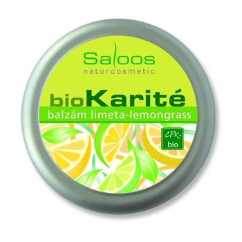 Saloos Bio Karité balzám - Limeta-lemongrass Balení: 19 ml