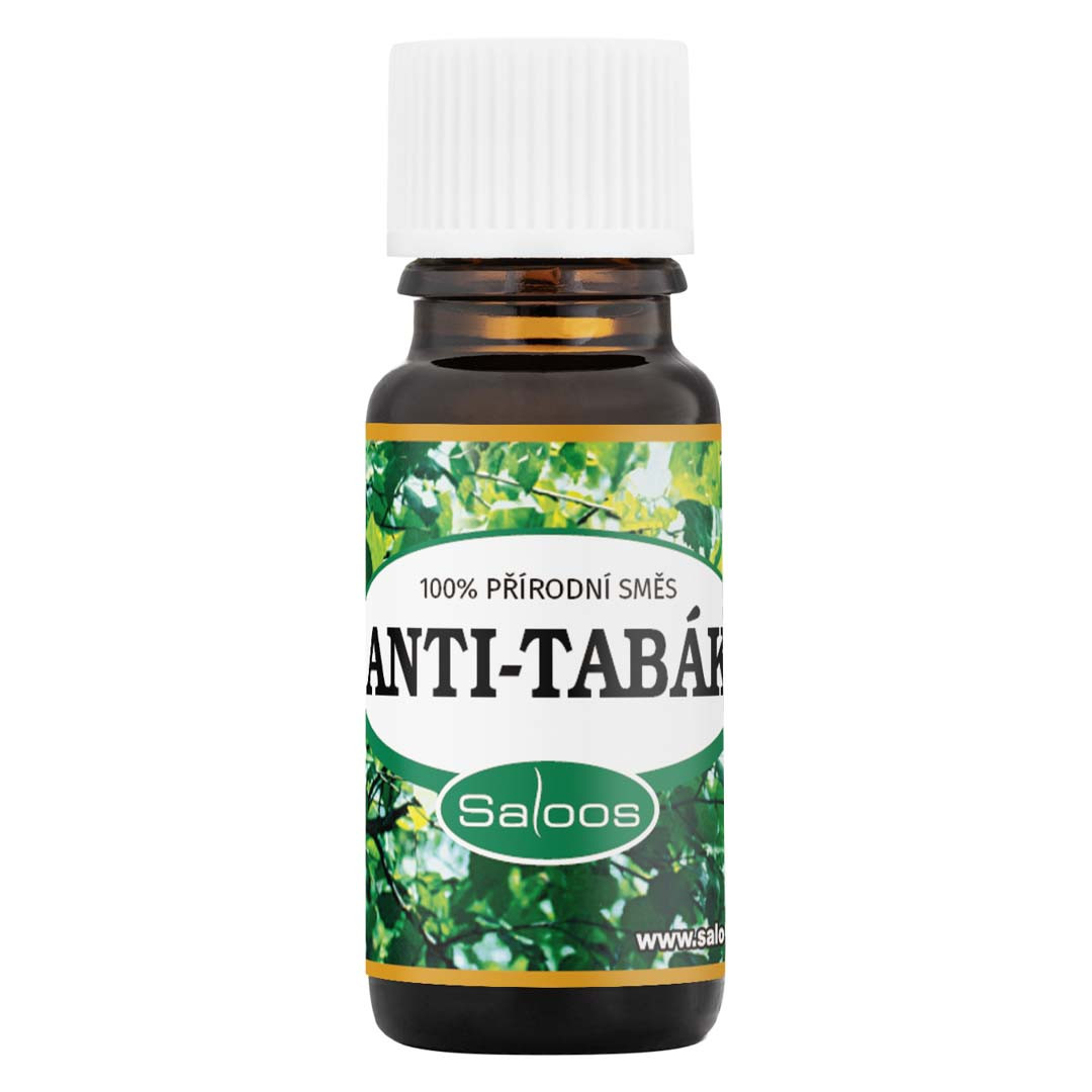 Saloos Anti-tabák - 100% přírodní směs esenciálních olejů 10 ml