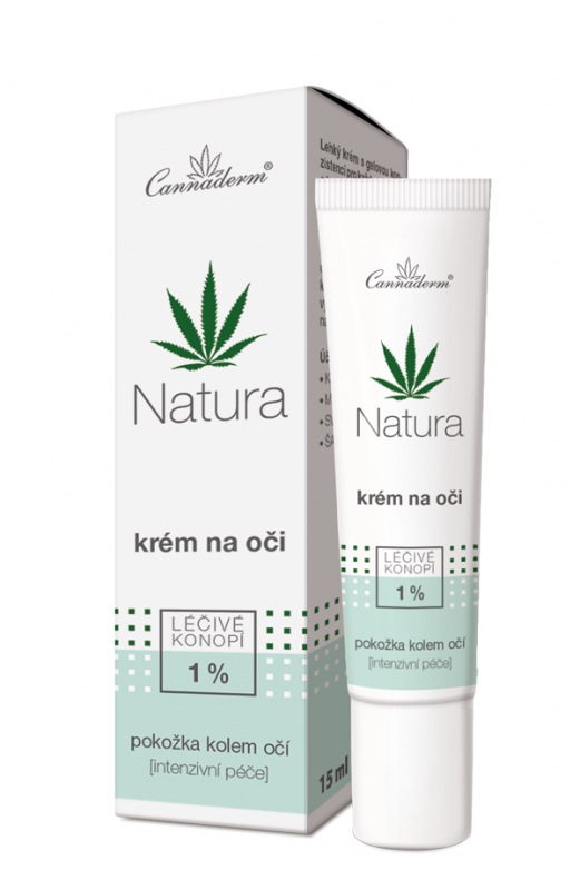 Cannaderm Krém na oči Natura 15 ml