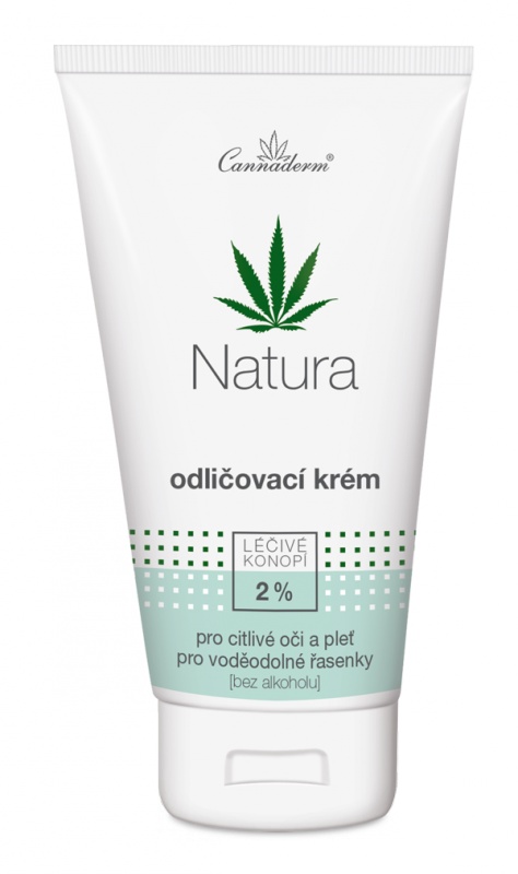 Cannaderm Odličovací krém Natura 150 ml