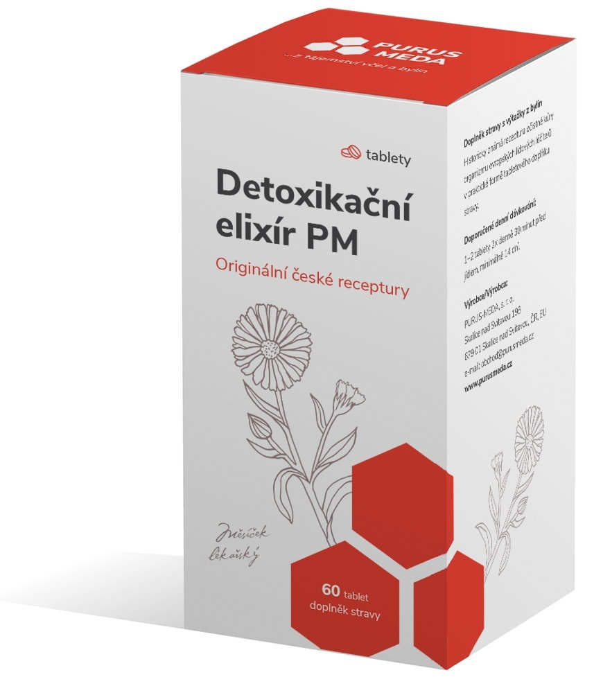 Purus Meda PM Detoxikační elixír 60 tbl.