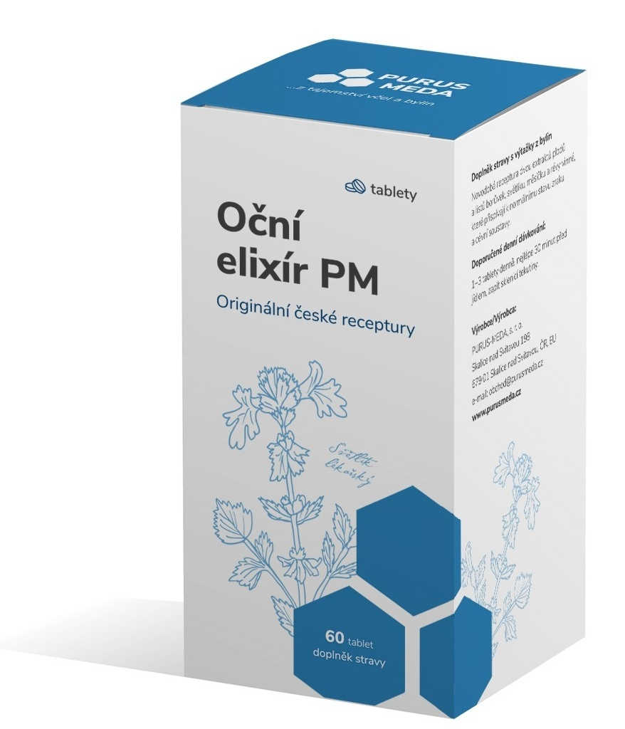 Purus Meda PM Oční elixír 60 tbl.