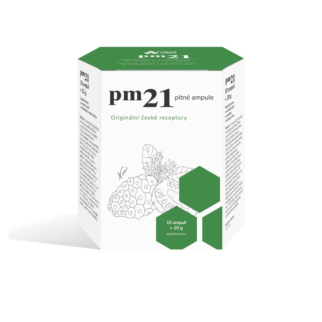 Purus Meda PM 21 - pitné ampule 10x20 g