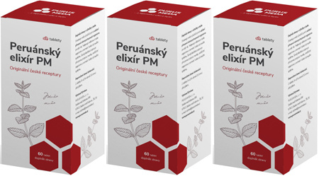 Purus Meda PM Peruánský elixír sada 3x 60 tbl.