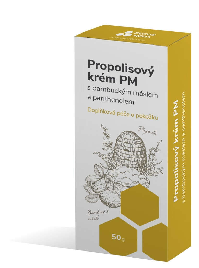 Purus Meda PM Propolisový krém s bambuckým máslem a panthenolem 50 g