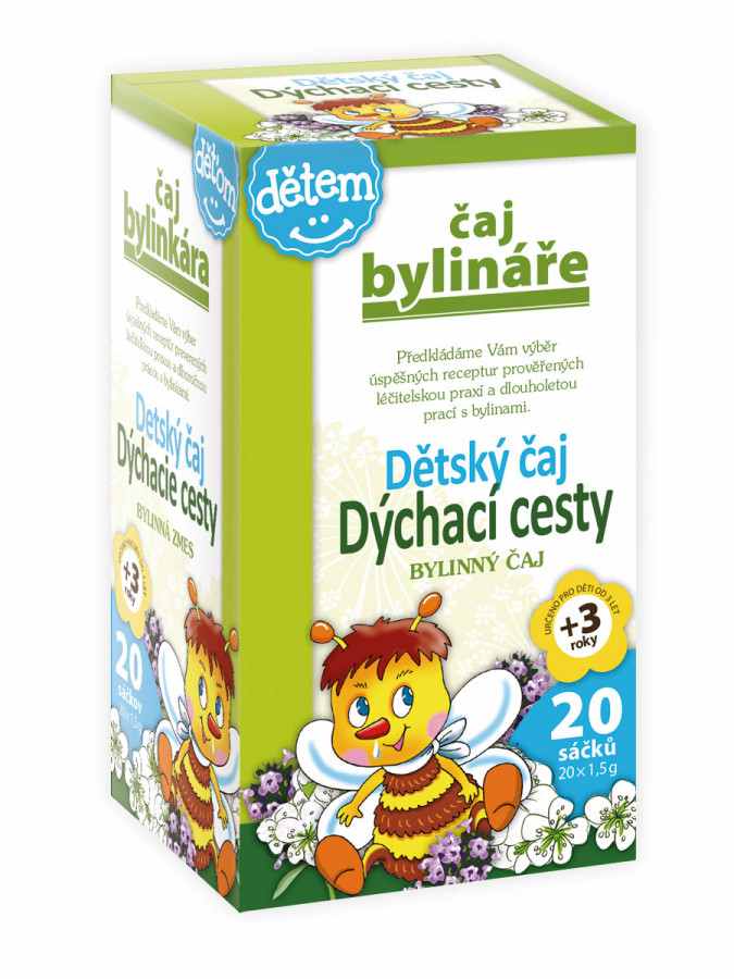 Čaj Bylináře Dětský čaj dýchací cesty 20x1,5g