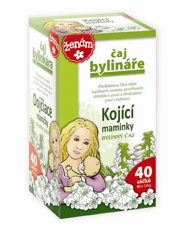 Čaj Bylináře Kojící maminky čaj 40x1,6g