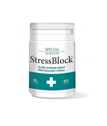 Brainway StressBlock 60 kapslí