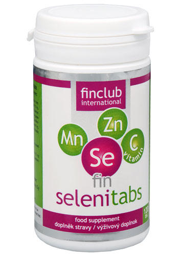 Finclub Fin Selenitabs 120 tbl.