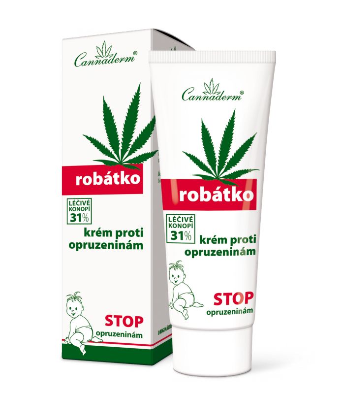 Cannaderm Bio Robátko krém proti opruzeninám 75 g