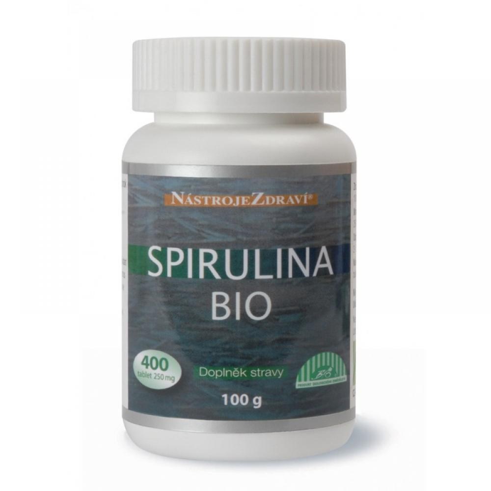 Nástroje Zdraví BIO Spirulina Balení: 400 tbl.