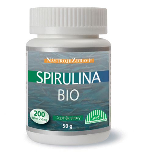 Nástroje Zdraví BIO Spirulina Balení: 200 tbl.