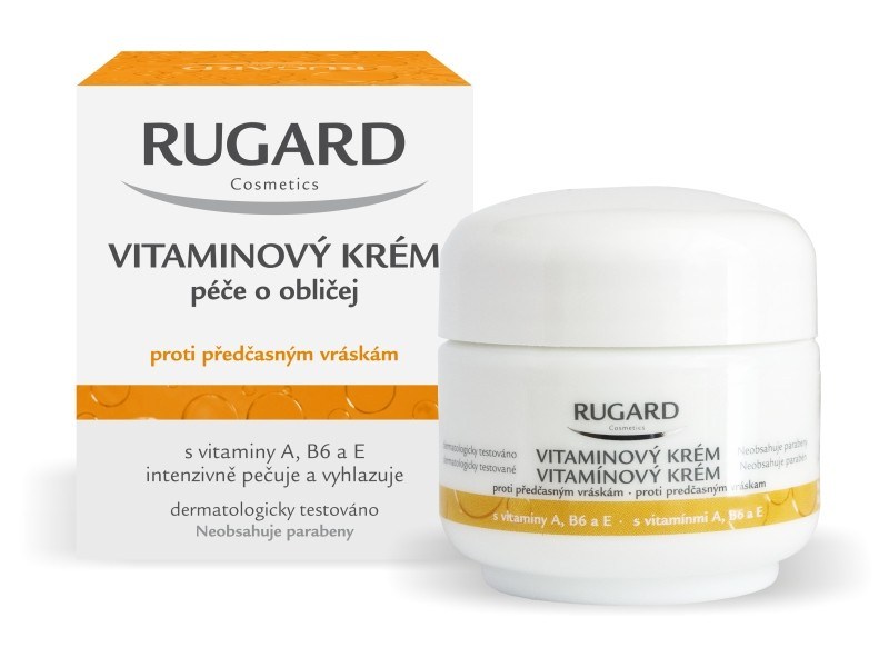 Rugard Vitaminový krém - proti předčasným vráskám Balení: 100 ml