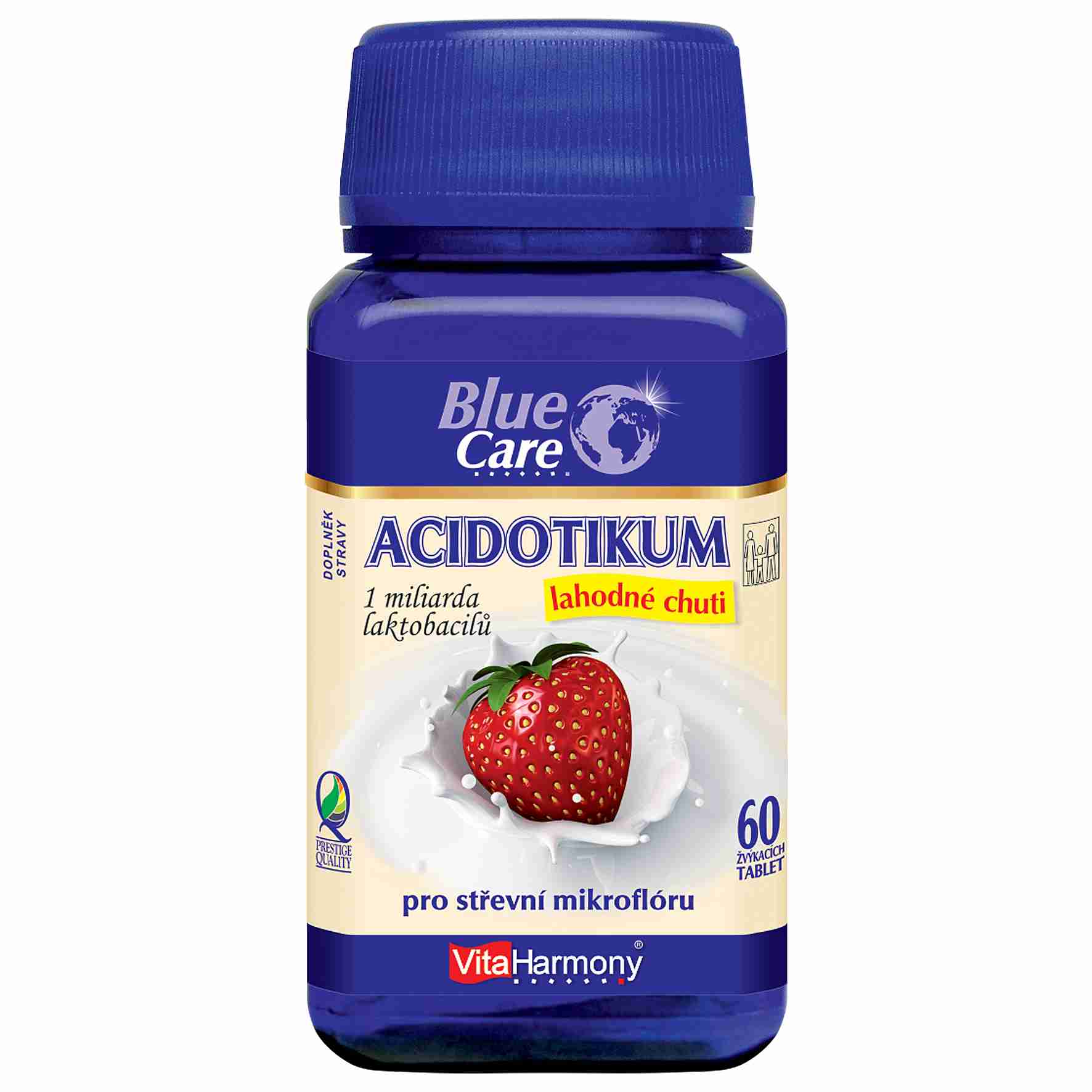 VitaHarmony Acidotikum - laktobacily žvýkácí tablety 60