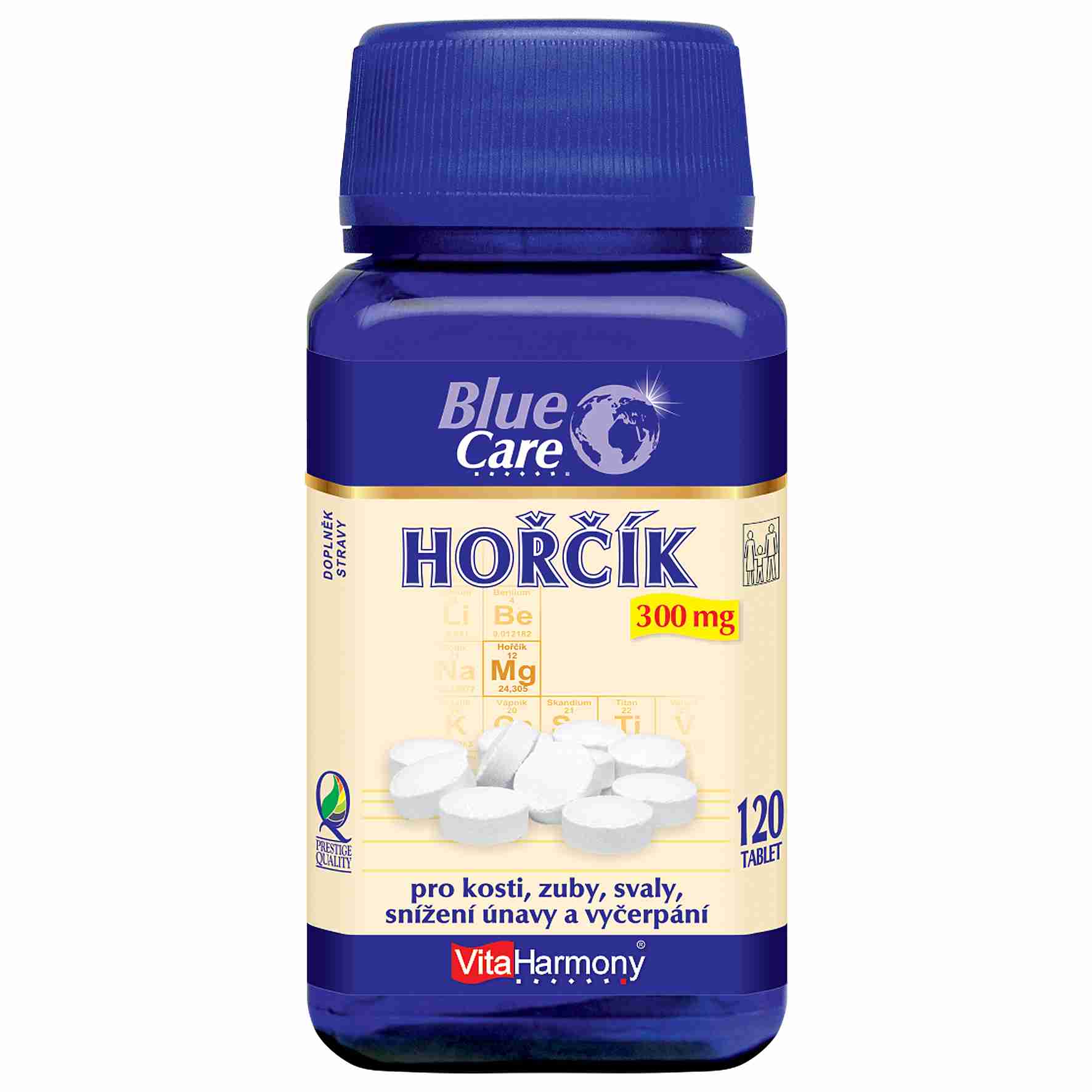 VitaHarmony Hořčík 300mg 120 tbl.