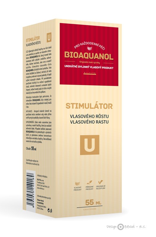 Silvita Bioaquanol U stimulátor vlasového růstu 55 ml