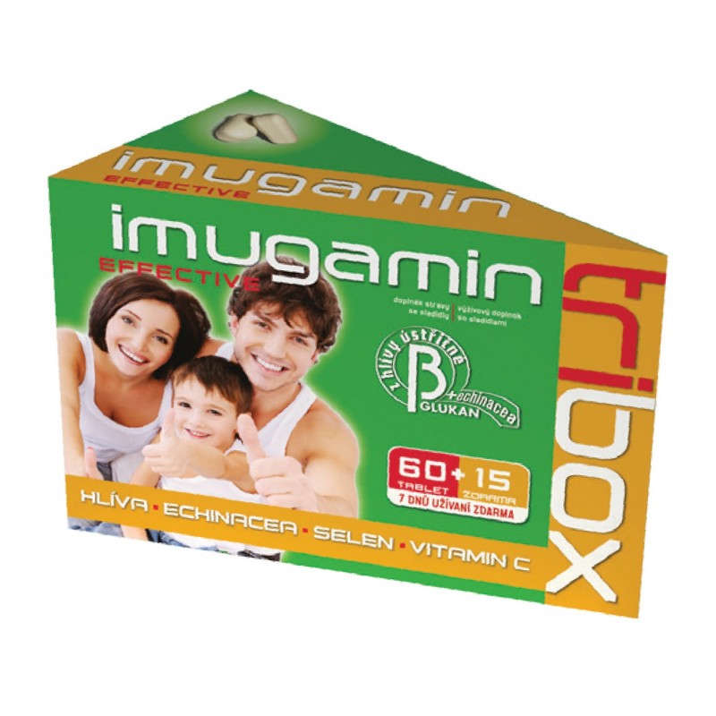 Pangamin Imugamin Effective Tribox 60 tbl. + 15 tbl. ZDARMA