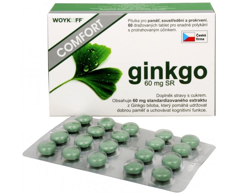 Woykoff Ginkgo Comfort 60 mg SR 60 tbl.