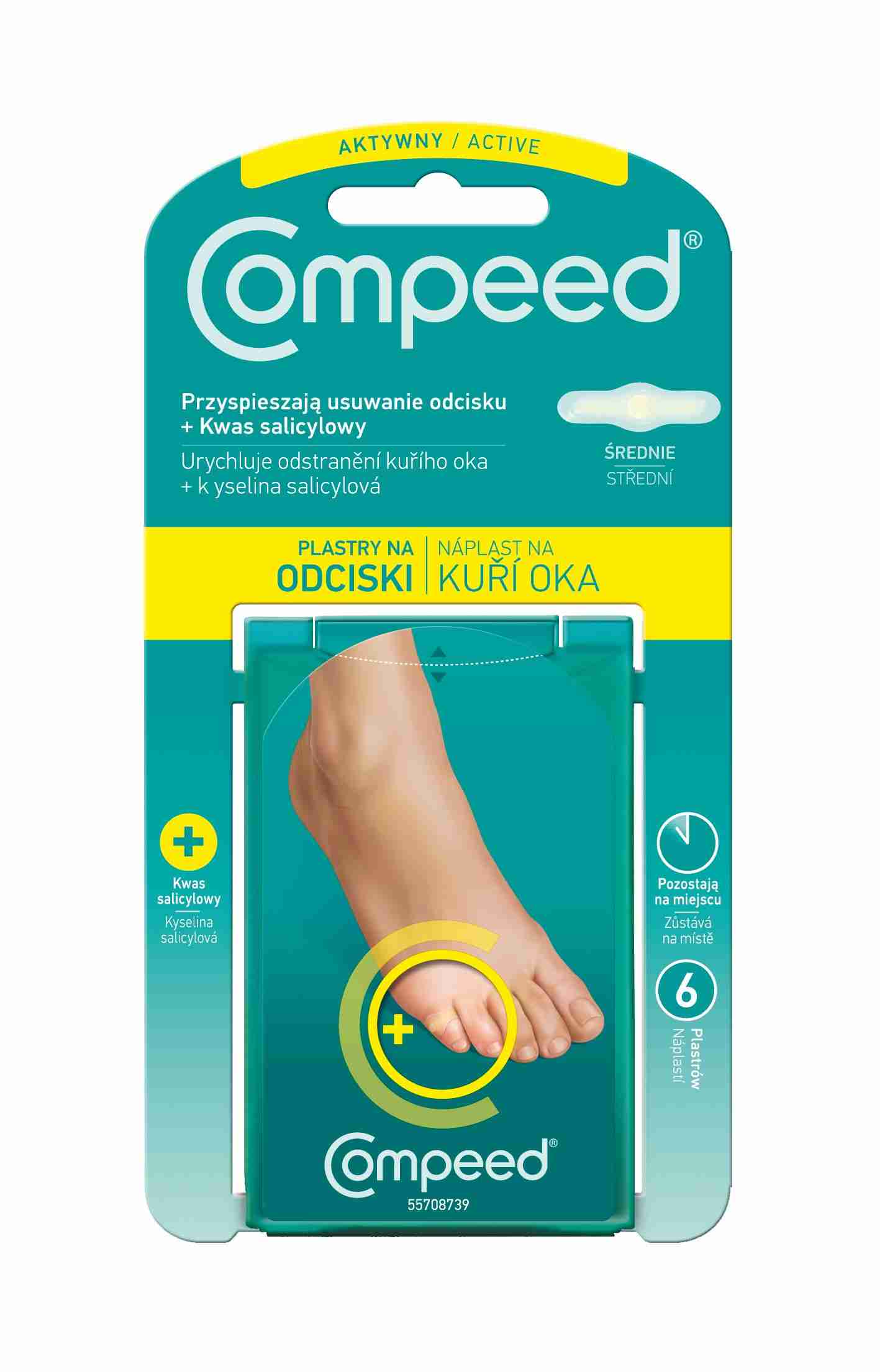 Compeed Náplast na kuří oka 10 ks