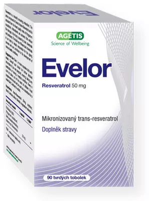 Evelor resveratrol 50 mg 90 tob.