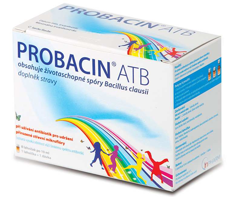 Inpharm Probacin lahvičky 8x10 ml
