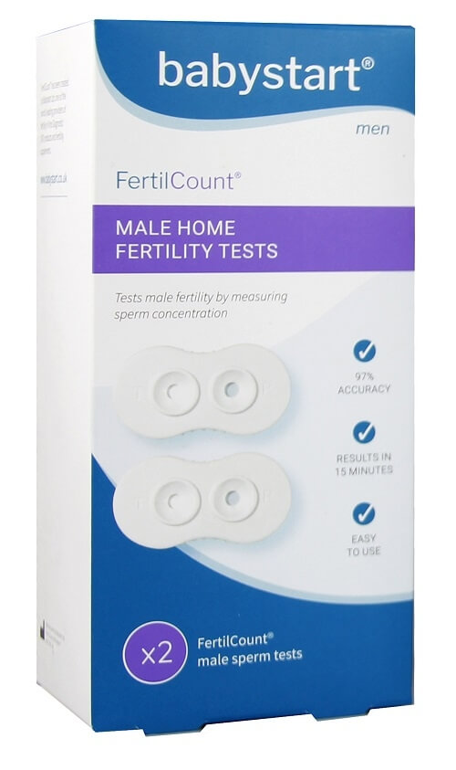 Babystart FertilCount Test mužské plodnosti 2 použití