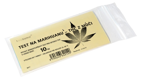 IVD Biotech Drogový test na marihuanu - THC z moči Balení: 10 ks