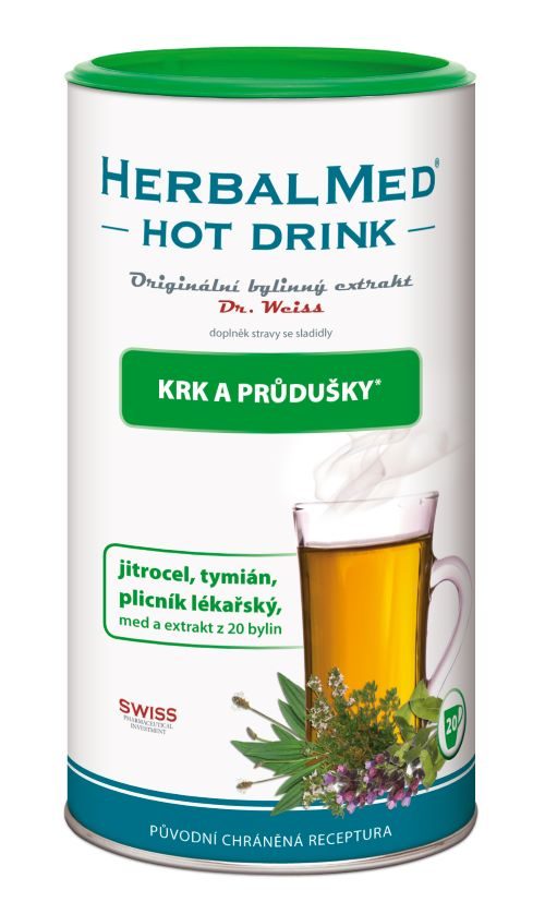 Simply You HerbalMed Hot Drink Dr. Weiss - krk a průdušky 180 g