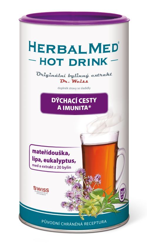 Simply You HerbalMed Hot Drink Dr. Weiss - dýchací cesty a imunita 180 g