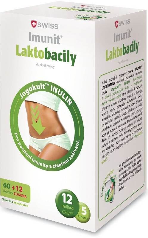 Simply You Laktobacily Swiss Imunit tob.60+12 ZDARMA