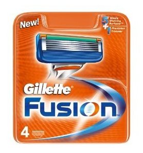 Gillette Náhradní hlavice Gillette Fusion 4 ks