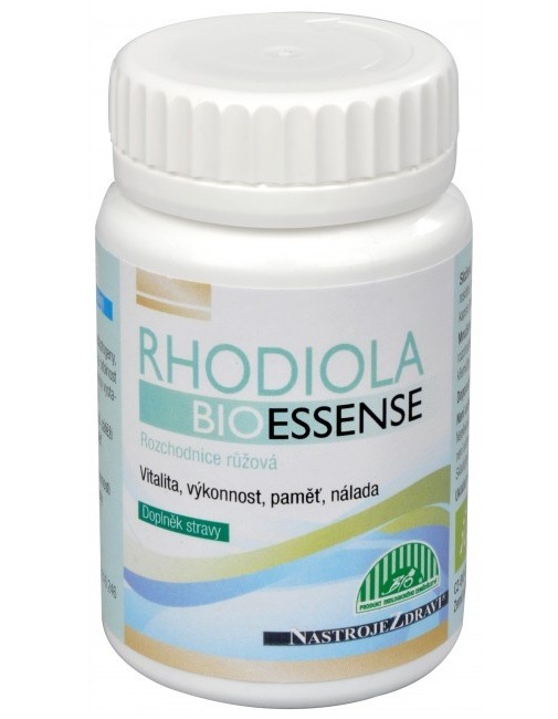 Nástroje Zdraví Rhodiola Bio Essence 60 kapslí