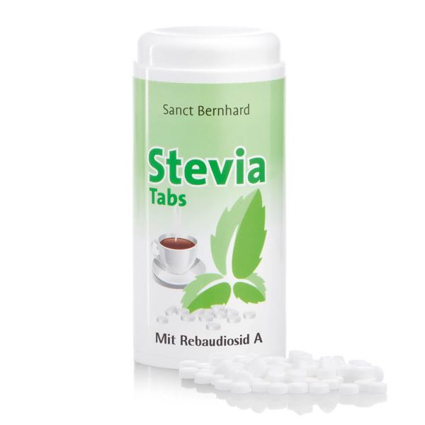 Sanct Bernhard Stevia Tabs v praktickém dávkovači 600 tbl.